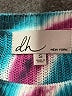 dh New York 100% Cotton Tie-dye Teal Pullover Sweater Size S - photo 7