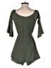 Love, Fire 100% Rayon Green Romper Size S - photo 2