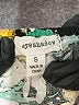 Eyeshadow 100% Rayon Floral Black Casual Dress Size S - photo 7