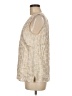 Saint Tropez West Ivory Sleeveless Blouse Size M - photo 5
