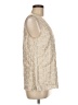 Saint Tropez West Ivory Sleeveless Blouse Size M - photo 4