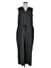 Athleta Solid Black Green Jumpsuit Size 1X - photo 1