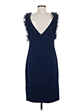 carmen marc valvo blue dress Carmen Marc Valvo