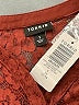 Torrid Burgundy Short Sleeve Blouse Size 1X Plus (1) - photo 7