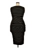 Bailey 44 Stripes Black Cocktail Dress Size 4X - photo 2
