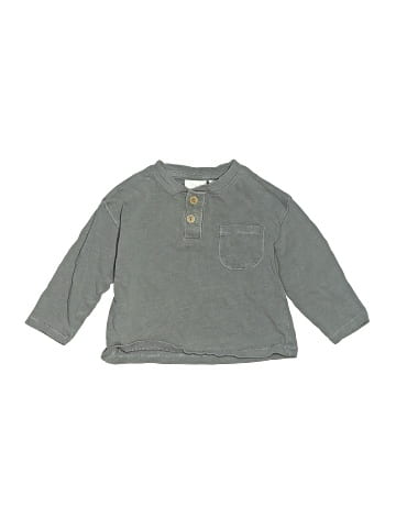 Zara Long Sleeve Henley (view 1)