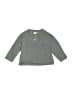 Zara 100% Cotton Gray Long Sleeve Henley Size 9-12 mo - photo 1