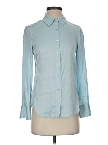 Pure Collection Long Sleeve Button-Down Shirt (view 1)