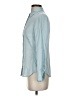 Pure Collection Blue Long Sleeve Button-Down Shirt Size 2 - photo 5
