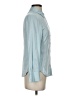 Pure Collection Blue Long Sleeve Button-Down Shirt Size 2 - photo 4