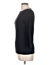 Three Dots Black Blue 3/4 Sleeve T-Shirt Size L - photo 5