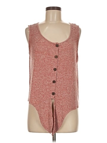 W5 Sleeveless Button-Down Shirt (view 1)