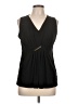 MICHAEL Michael Kors Black Sleeveless Blouse Size L - photo 1