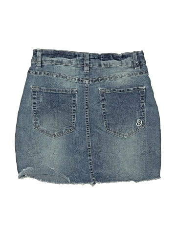 Indigo Rein Denim Skirt (view 2)