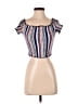 No Boundaries Blue Short Sleeve Top Size M - photo 1