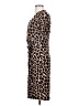 Anne Klein Animal Print Brown Cocktail Dress Size 4 - photo 5
