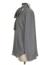 Ann Taylor 100% Polyester Gray Long Sleeve Blouse Size S - photo 5