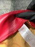 Simlu 100% Polyester Burgundy Red Faux Leather Skirt Size XL - photo 4