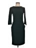 MM. LaFleur Solid Black Green Cocktail Dress Size 0 - photo 1
