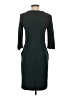 MM. LaFleur Solid Black Green Cocktail Dress Size 0 - photo 2