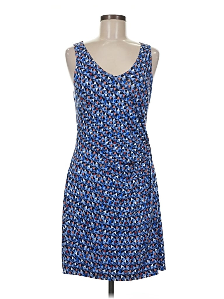 Pre-owned Nic + Zoe Casual Dress In Blue