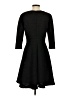 Donna Morgan Chevron-herringbone Black Cocktail Dress Size 4 - photo 2