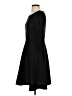 Donna Morgan Chevron-herringbone Black Cocktail Dress Size 4 - photo 5
