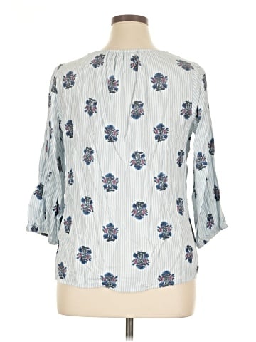 St. John's Bay 3/4 Sleeve Blouse (view 2)