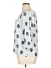 St. John's Bay 100% Rayon Blue 3/4 Sleeve Blouse Size XL (tall) - photo 5