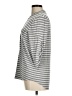 Calvin Klein Stripes Gray 3/4 Sleeve Blouse Size M - photo 5