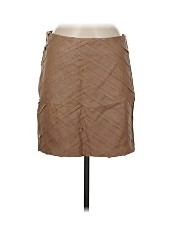 Catherine Malandrino Faux Leather Skirt (view 1)
