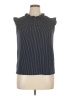 Adrianna Papell Gray Blue Sleeveless Blouse Size XL (estimated, petite) - photo 1