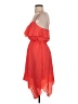 City Studio 100% Polyester Orange Cocktail Dress Size S - photo 5