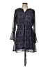 Crescent 100% Polyester Paisley Purple Casual Dress Size L - photo 1
