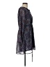 Crescent 100% Polyester Paisley Purple Casual Dress Size L - photo 4