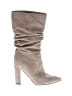 Marc Fisher LTD 100% Leather Gray Tan Boots Size 7 1/2 - photo 1