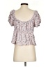 Lovesick 100% Rayon Pink Short Sleeve Blouse Size 00 Plus - photo 2