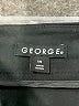 George Solid Black Casual Skirt Size 14 - photo 4