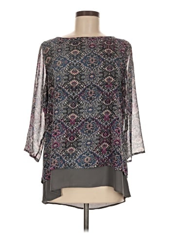 The Limited Outlet 3/4 Sleeve Blouse (view 1)