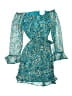 Rare Editions Paisley Teal Dress Size 14 - photo 1