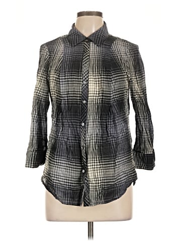 Joie 3/4 Sleeve Button-Down Shirt (view 1)