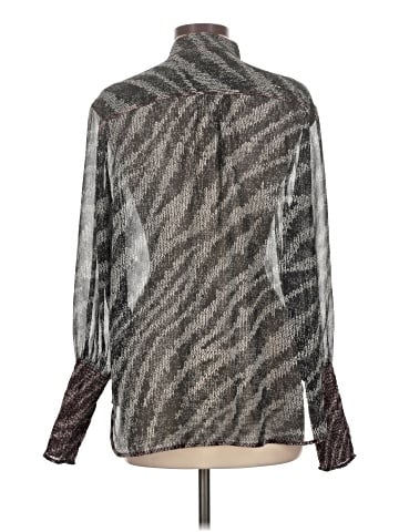 Rag & Bone Long Sleeve Silk Top (view 2)