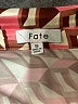 Fate 100% Polyester Print Pink Casual Dress Size S - photo 7