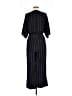 Paige 100% Rayon Stripes Black Jumpsuit Size M - photo 2
