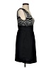 BCBGeneration 100% Polyester Chevron-herringbone Black Cocktail Dress Size 4 - photo 4