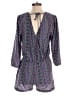Sanctuary 100% Polyester Paisley Purple Romper Size S - photo 2