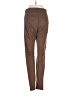 Lyssé Solid Brown Casual Pants Size S - photo 2