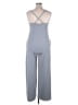 Fabletics Solid Gray Jumpsuit Size XL - photo 2