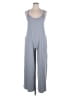 Fabletics Solid Gray Jumpsuit Size XL - photo 1