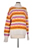 Zara Color Block Orange Pullover Sweater Size L - photo 1